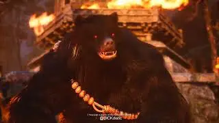 Defeat Black Bear Guai - Black Myth Wukong