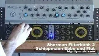 Sherman Filterbank 2 / Schippmann Ebbe & Flut / Moog MF-102