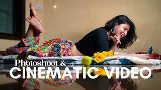 MODEL VIDEO PORTRAIT | Traditional Saree & Lehenga | 50mm 1.4 sony a7siii | godox flash