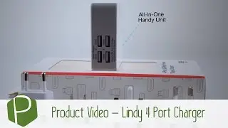 Lindy 4 Port USB Travel Charger 'In Focus' Video