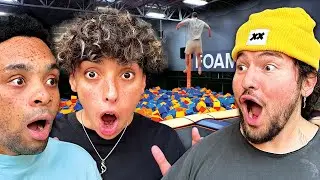 Trampoline STUNT Challenge W/ The Camboys