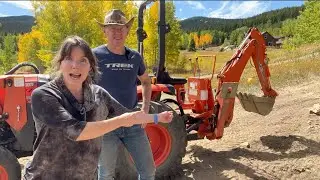 Backhoe Back in Action - How He Fixed It