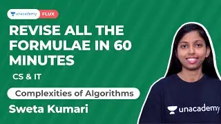 Revise All the Complexities of Algorithms in 60 Minutes  | Sweta Kumari