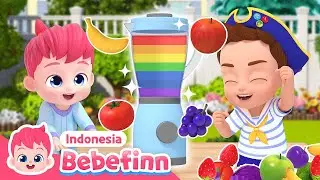 Jus Buah | EP62 | Fruit Juice Song | Lagu Anak | Bebefinn Bahasa Indonesia