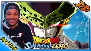 NEW DRAGONBALL SPARKING ZERO TRAILER  CELL SAGA REACTION!!!! #DBSO