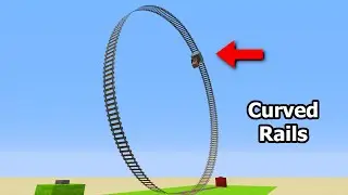 Looped Rails in Minecraft