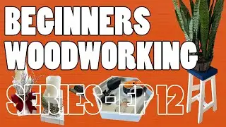 🔨 Beginner's Woodworking Series: Episode 12 | Three Easy Projects with Three Tools or Less! 🌟