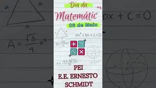 Gincana Matemática - Dia da Matemática - E.E. Ernesto Schmidt - Suzanápolis - SP - Maio de 2023