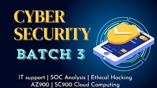 Cyber Security New Batch | Cloud Computing Concepts | Ethical Hacking