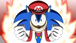 Sonic the Hedgehog in Super Mario Kart Animation - GAME SHENANIGANS! 🔵💨🏆