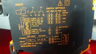 How to work timer ? || on Delay off Delay Timer Selec 800xc || full working