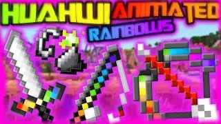 Huahwi Texture Pack HD ANIMATED RAINBOWS 1.9/1.8/1.7(The Huahwi Texture Pack W/ ANIAMTED RAINBOWS)
