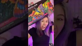 POV: Artista com dinheiro de adulto 💸 GASTEI TUDO nesse lápis de cor #criecomayra #prismacolor