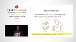 Flink Forward 2015: Mikio Braun – Procedural Programming vs  Data Flow