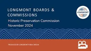 Historic Preservation Commission - November 2024