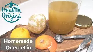 Homemade quercetin recipe - natural colds and flu remedy