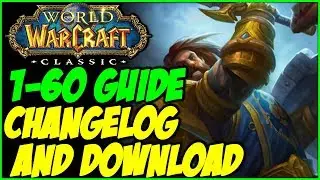 1-60 Alliance Guide Update:  Changelog, Guidelime, Downloadable Docxx