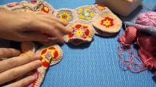 Crochet and knitting. My new knitting