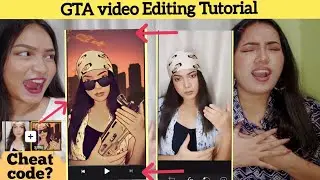GTA effect video editing tutorial |  photo editor | gta audio | san andreas reels instagram | hindi