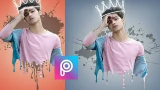 Picsart Dripping Effect || Picsart Tutorial Step by Step || Sherry Edits