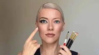 Make Your Eyes Look Lifted — The Diagonal Matte Trick | Elena Rachitskaya