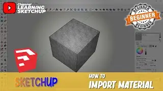 How To Import Material In Sketchup