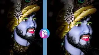 Krishna janmashtami photo editing PicsArt | Shri Krishna janmashtami photo editing 2021