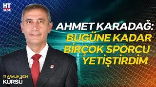 Türkiye Atletizm Federasyonu Başkanı Ahmet Karadağ HT Spor'un Konuğu Oldu - Kürsü