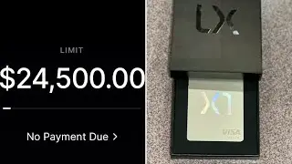 NEW: X1Visa Credit Card Unboxing #x1card #x1creditcard $24K Soft #Credit Pull & Free Invitation Code