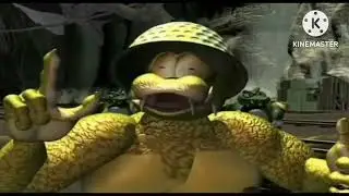 (SUPER FUNNY!) Donkey Kong Country With Bikini Bottom Explosions Compilation