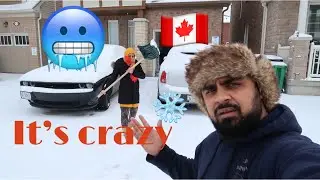 Crazy Snow Storm in Canada On Christmas Day 2020