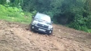 Drunk Russian behind the wheel