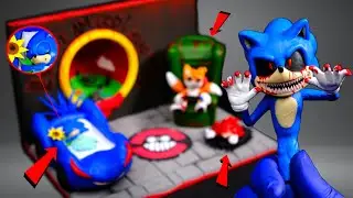 This is my SONIC.EXE Room | making with clay
