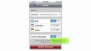 How to delete an email account on your iPhone/iPad