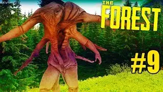 Creepy Mutants Monsters Ambush! | Armsy & Virginia Boss Fight - The Forest Co-op Part 9
