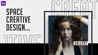 Stylish Slideshow in After Effects - After Effects Tutorial - Easy Method