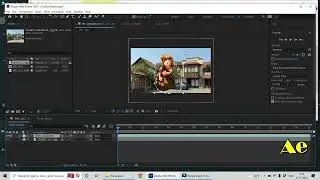 AFTER EFFECTS | How To Import The File And Add A Layer For New Background  | Let`s Do Tech