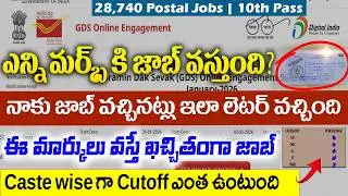 This Message/Email Means Job Confirmed | India Post GDS Cut Off 2026 – How Many Marks Needed?