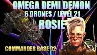 War Commander Omega Demi Demi Level 21 / 6 Drones .