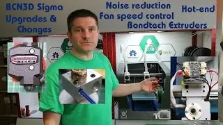 RichRap BCN3D Sigma 2016 Bondtech Extruder upgrades