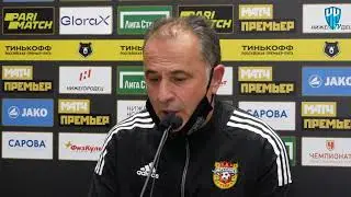 Миодраг Божович о матче с ФК 