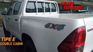 HILUX TERBARU #tipeE #doublecabin #4wd