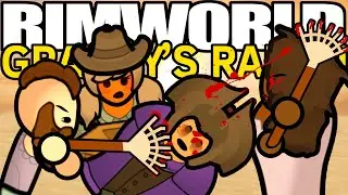 Vicious Hippy Attack | Rimworld: Granny's Ranch #7