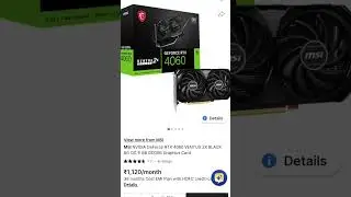 MSI NVIDIA GeForce RTX 4060 #msi #msigaming #flipkart