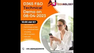 D365 F&O Technical demo By Amar