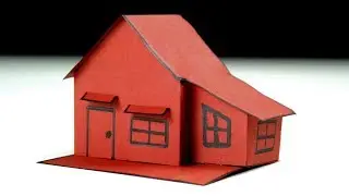 How To Make Paper Hause-best for school project work