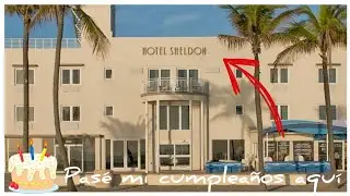 HOTEL SHELDON en HOLLYWOOD BEACH. Así pasé mi cumple en #mamasitas restaurant y en este lindo lugar