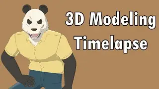 【Blender】Beastars - Gohin 3D Modeling Timelapse
