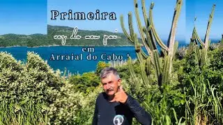 Primeira vez do meu Pai, em Arraial do Cabo .