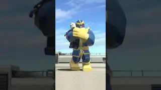 Thanos Hugs Ghost Rider - LEGO Marvel Super Heroes